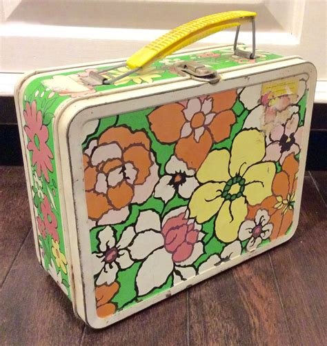 floral metal lunch box|flower lunch boxes.